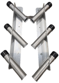 Standard Bedside 6-Rod Holder Pair