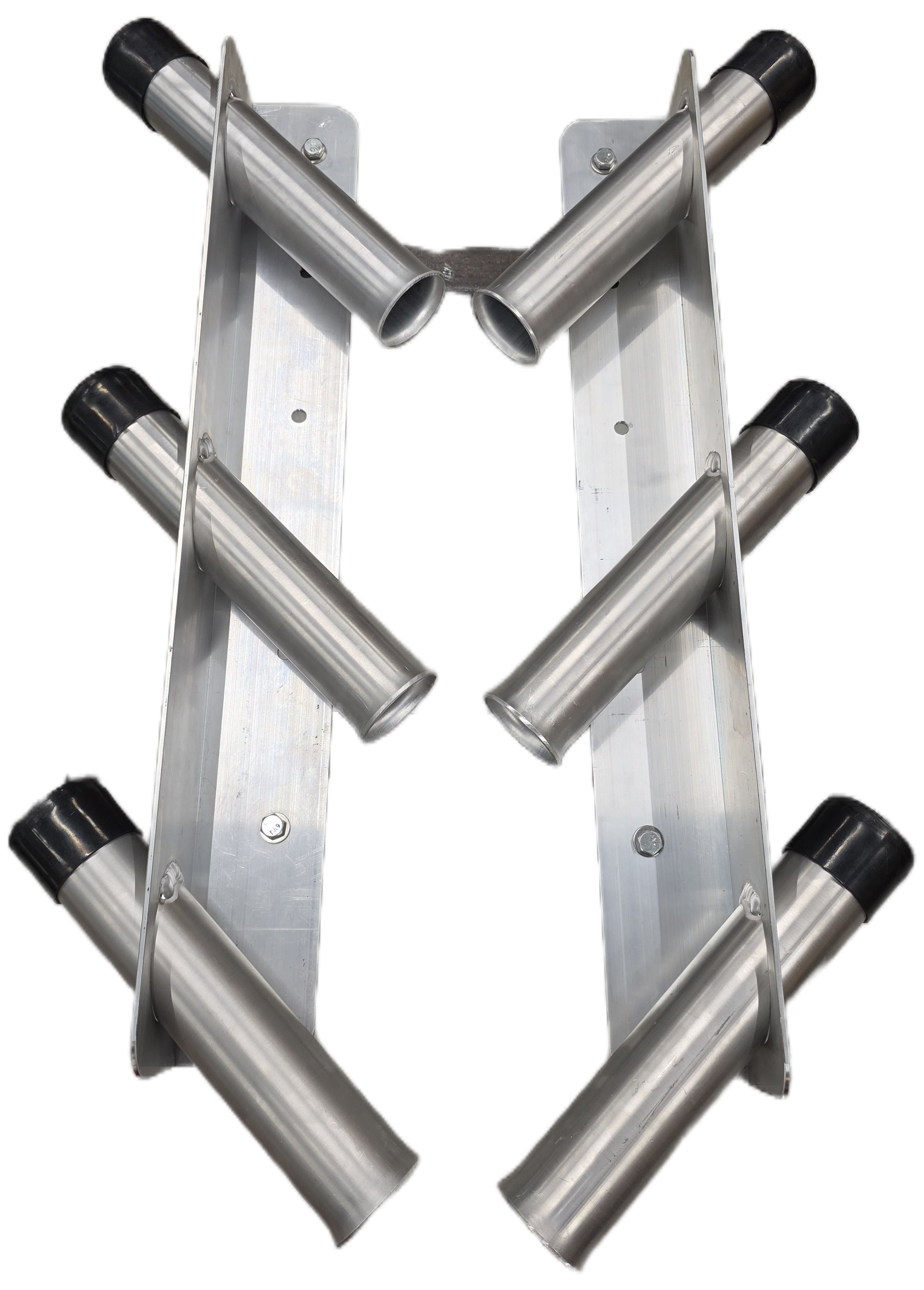 Standard Bedside 6-Rod Holder Pair