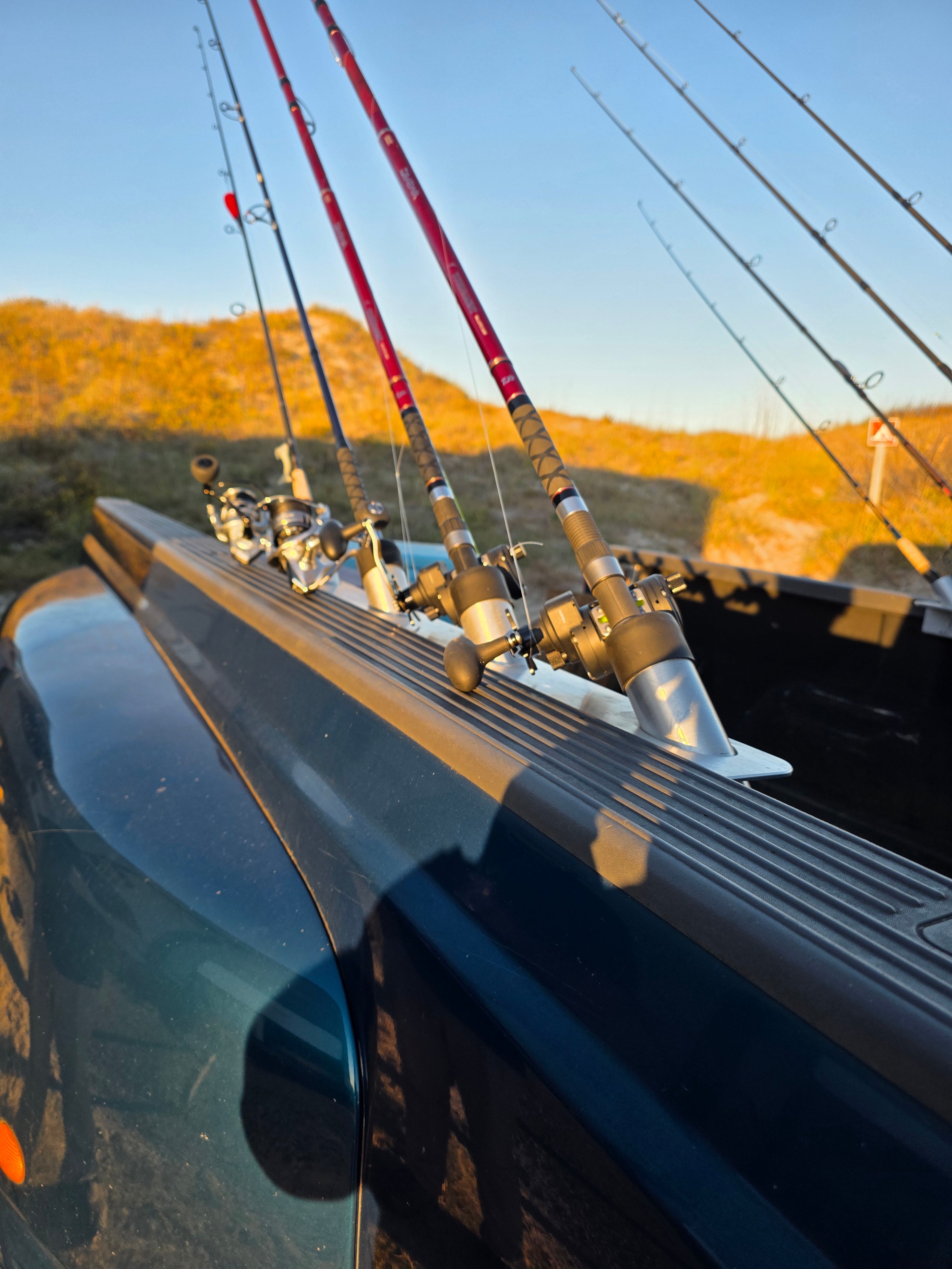 Truck Bedside Rod Holders - Standard