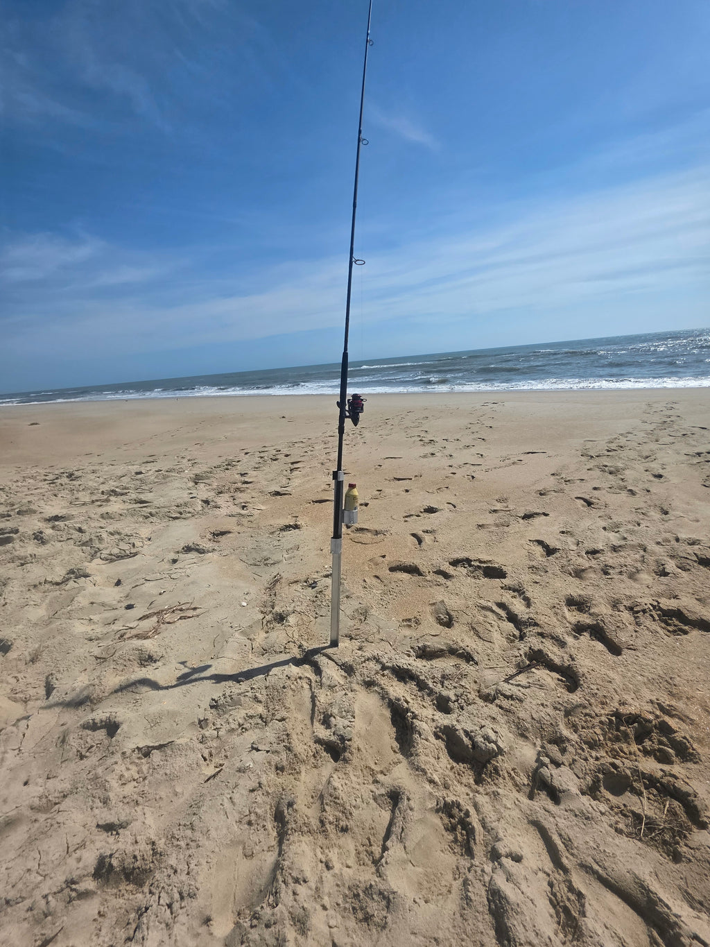 Sand Spike W/ Cup Holder