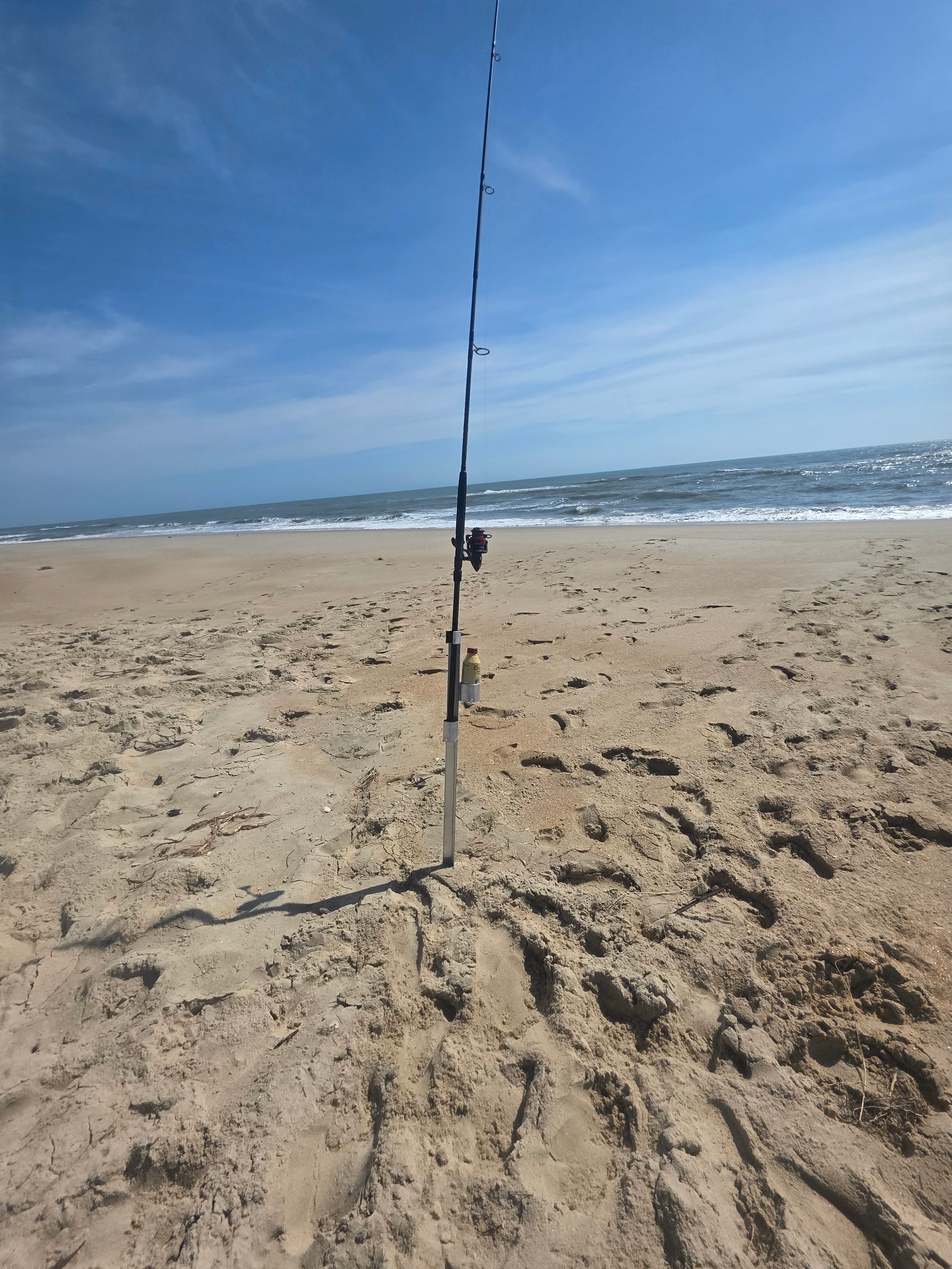 Sand Spike W/ Cup Holder